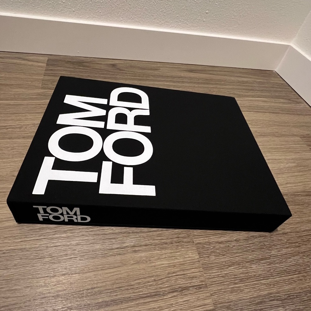Tom Ford Black and White Logo Presentation Box